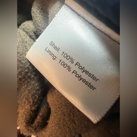 Peter Millar Men's Essex Quilted golf fleeced lined Vest Astral Blue/Brown M - Picture 7 of 12